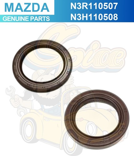 Mazda oil seals set 2pcs - oil,